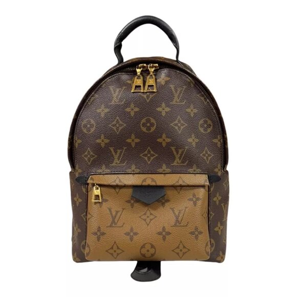 LOUIS VUITTON Backpack Â· Daypack Monogram canvas Palm Springs PM - Picture 1 of 10